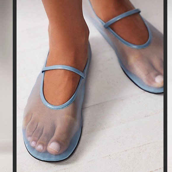 Jeffrey Campbell Shoes Jeffrey Campbell Swan Lake Mesh Flats